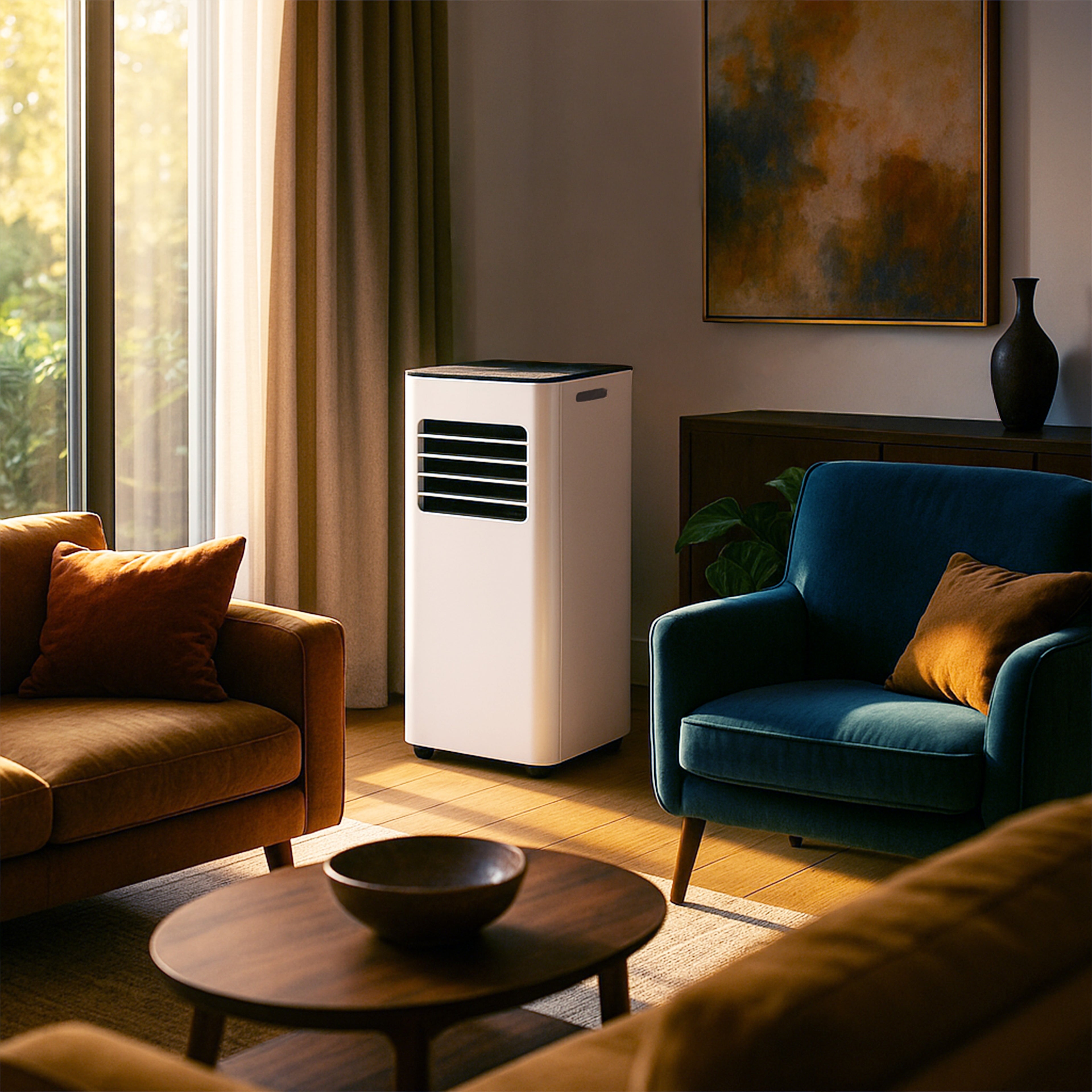 Sheffield Portable Air Conditioner – 7000 BTU | Compact Cooling