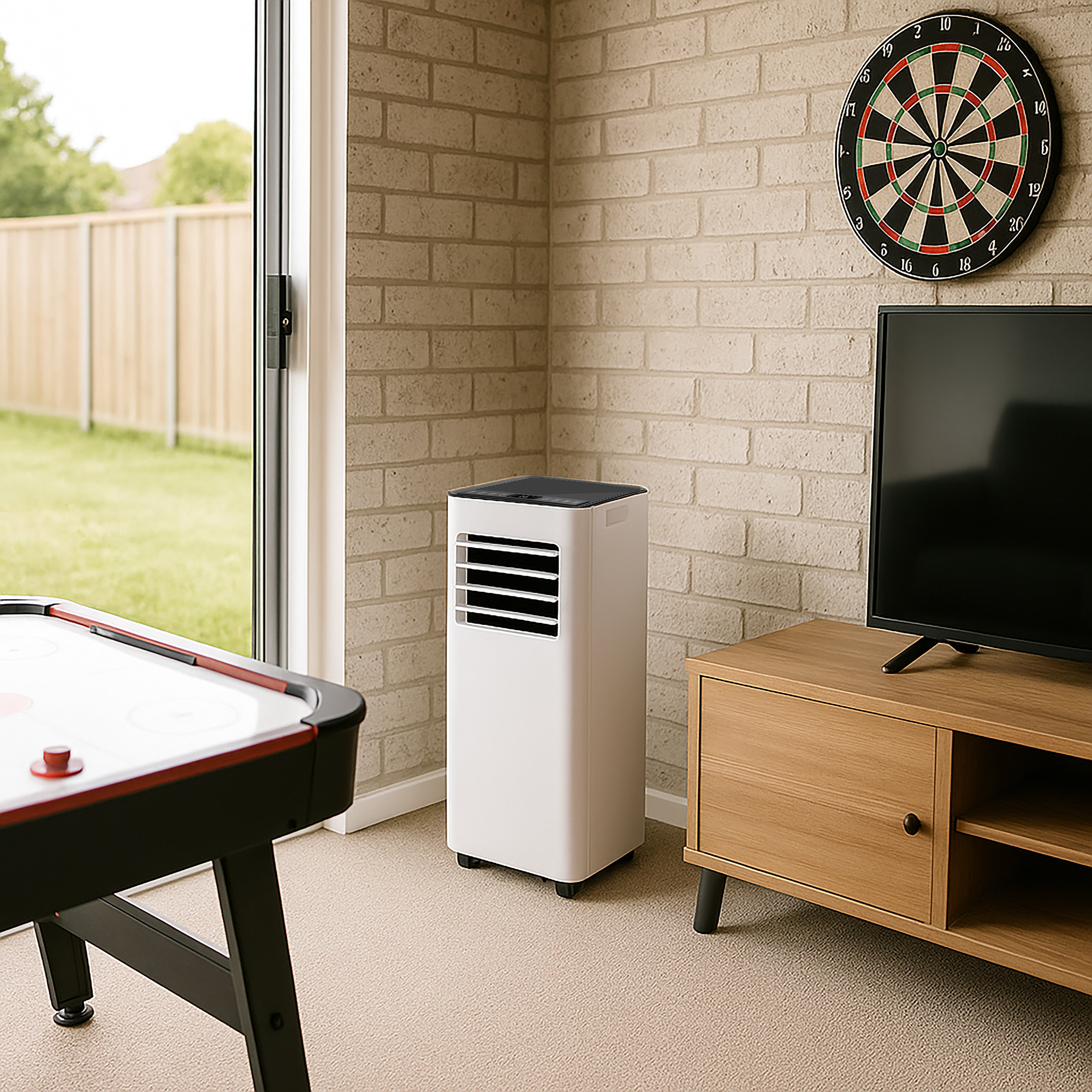 Sheffield Portable Air Conditioner – 7000 BTU | Compact Cooling