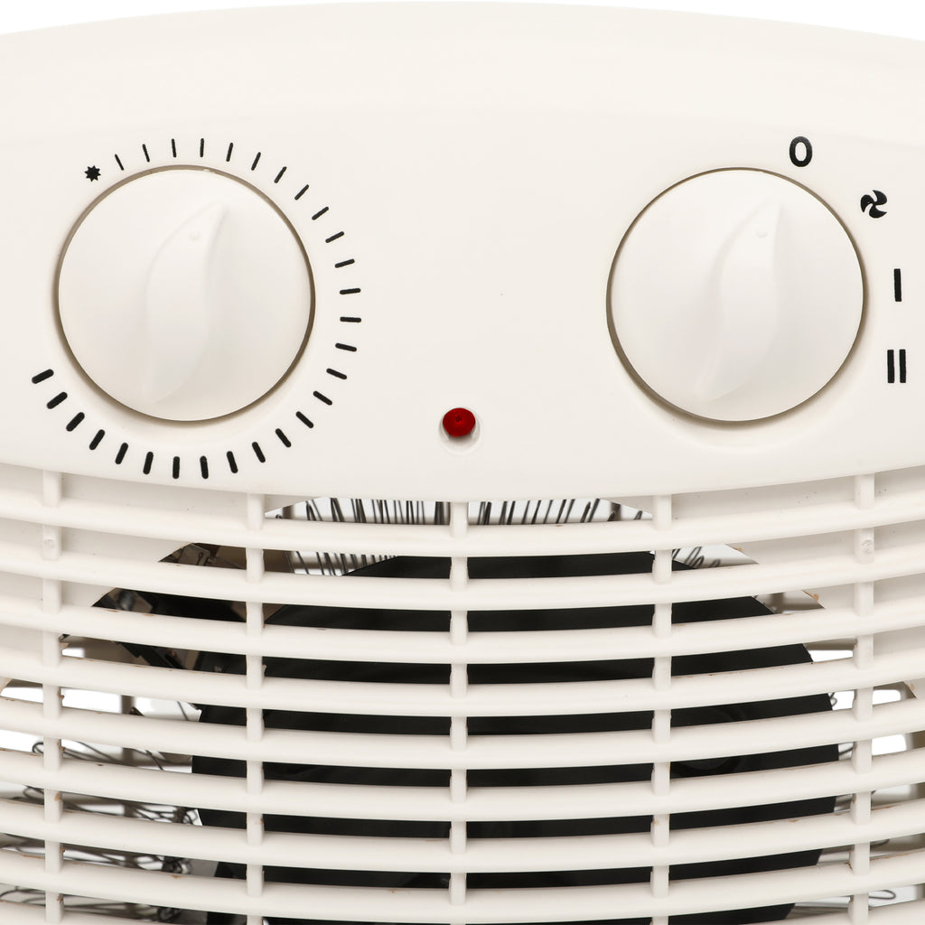 Sheffield Upright Fan Heater with Thermostat Control – 2000W, Oscillating