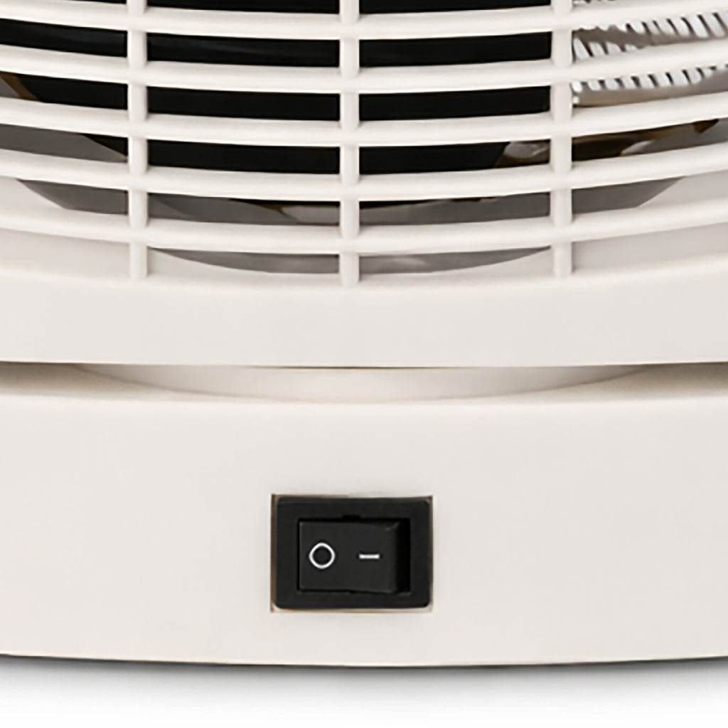 Sheffield Upright Fan Heater with Thermostat Control – 2000W, Oscillating