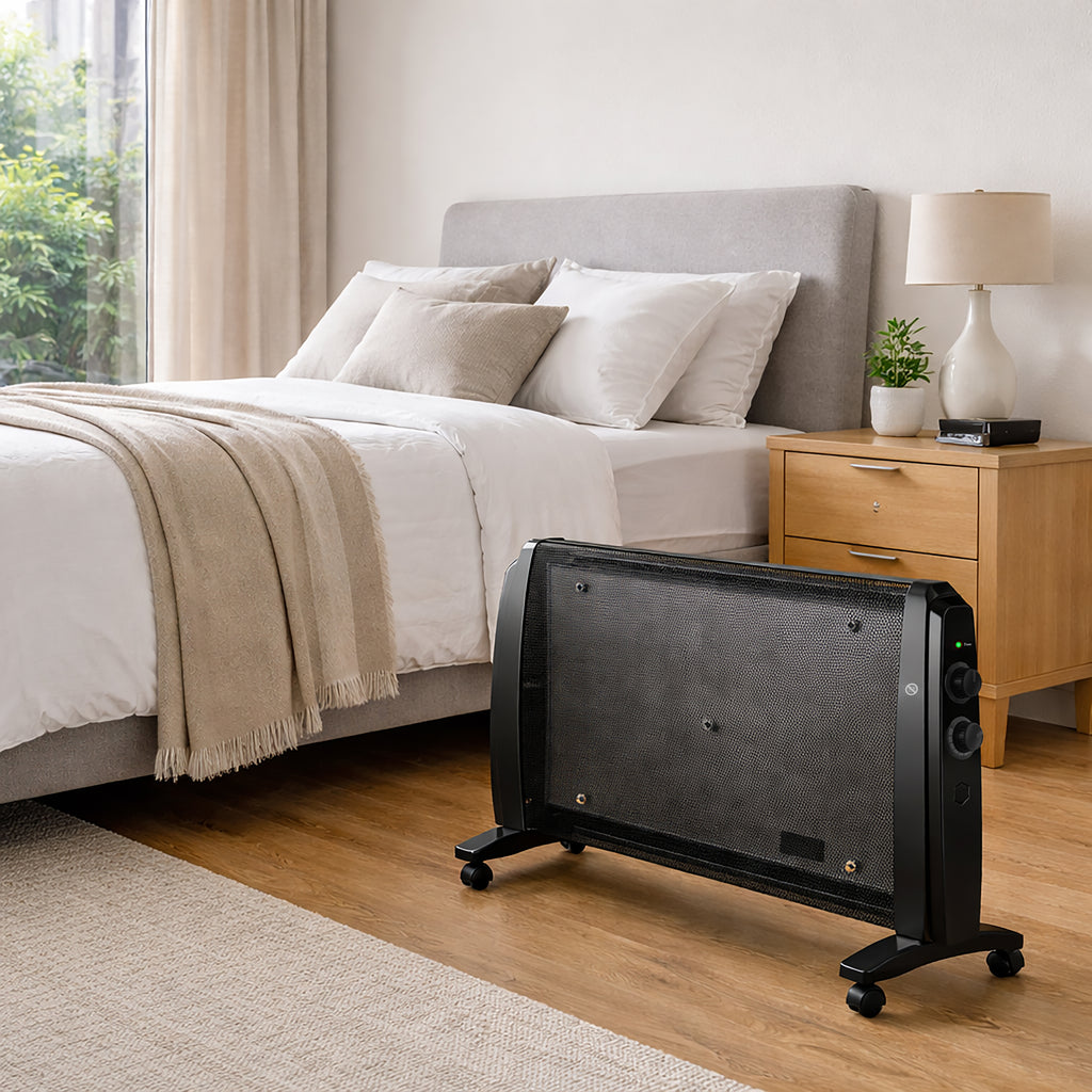 Sheffield Mica Heater, Black