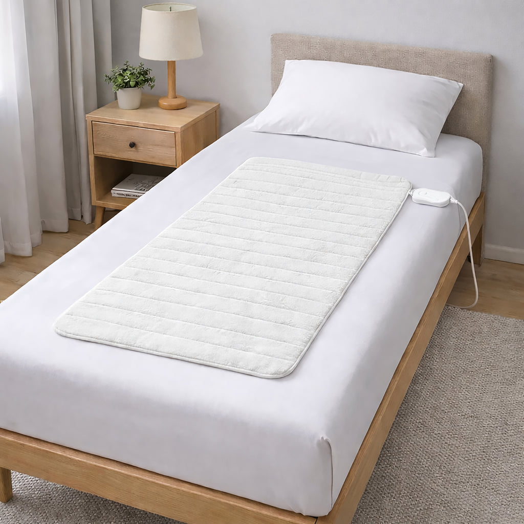 Sheffield Single Electric Blanket – 3 Heat Settings, Detachable Controller, Machine Washable